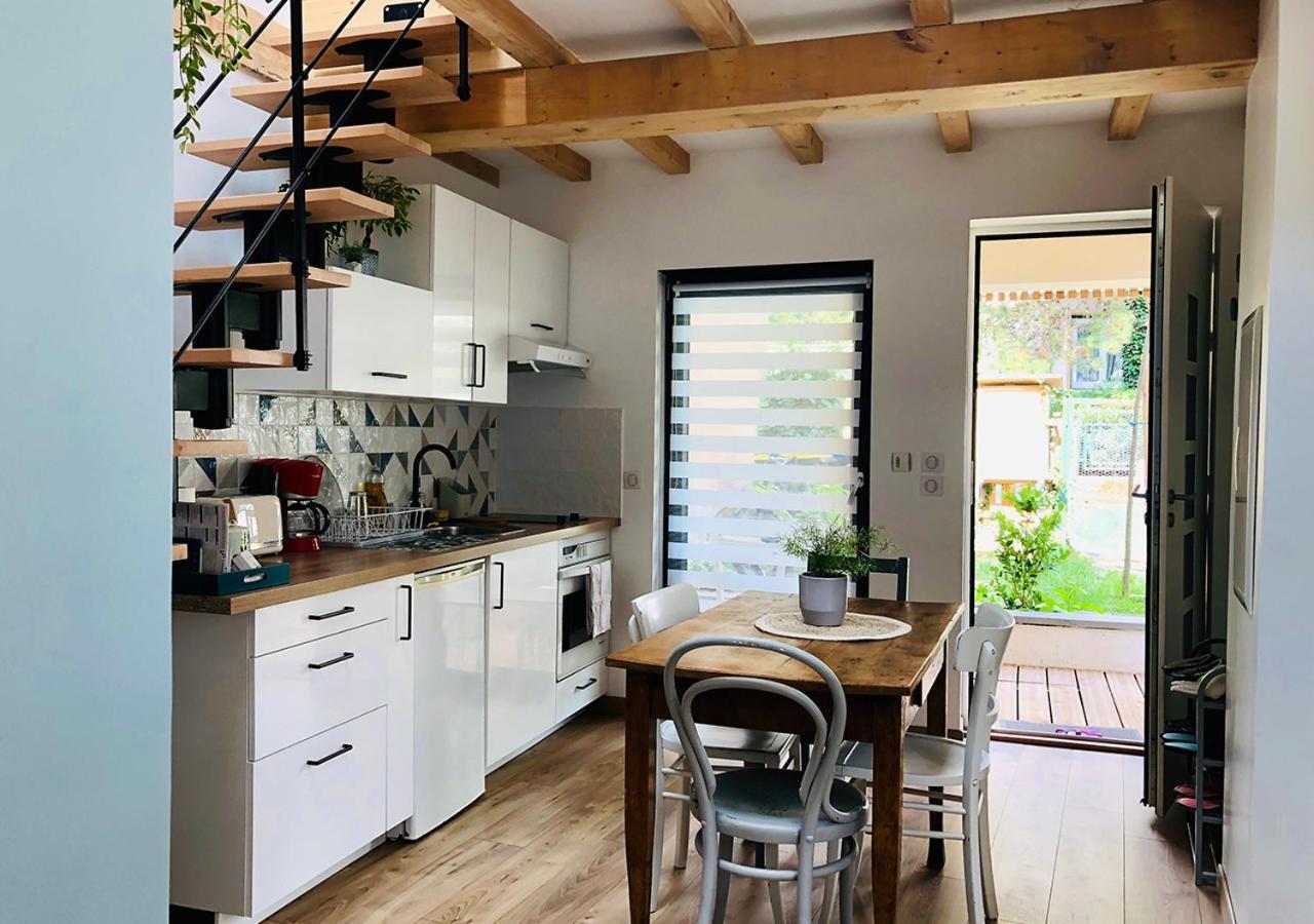 Maison duplex, avec terrasse dans Strasbourg Extérieur photo